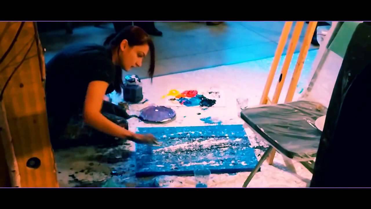 The first Headwaters Art Battle December 6, 2014